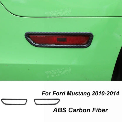 Carbon Fiber Grain Interior & Exterior Decoration Sticker for Ford Mustang (2009-2014) | Kit