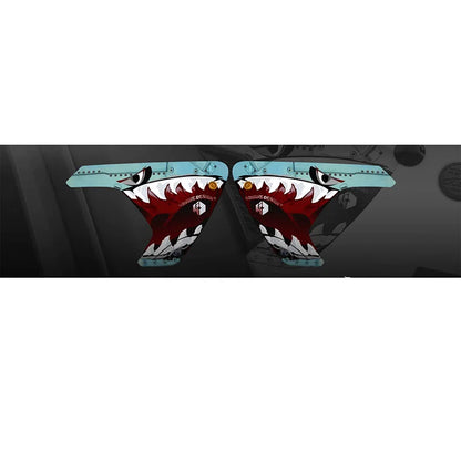 Shark Soldier Hood, Side & Fender Vent Decal | Precut Vinyl Wrap Graphic Kit