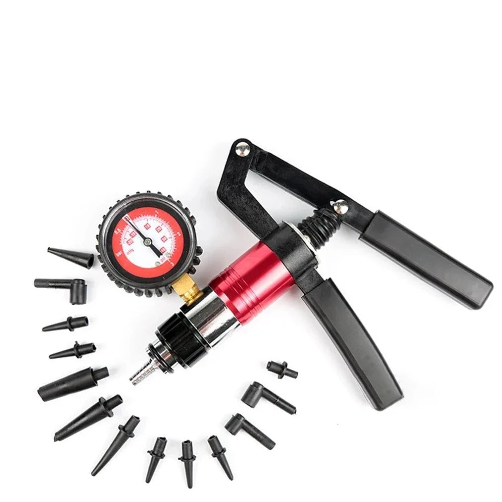 Hand Held Brake Fluid Bleeder Vacuum Pistol Pump Tester Kit