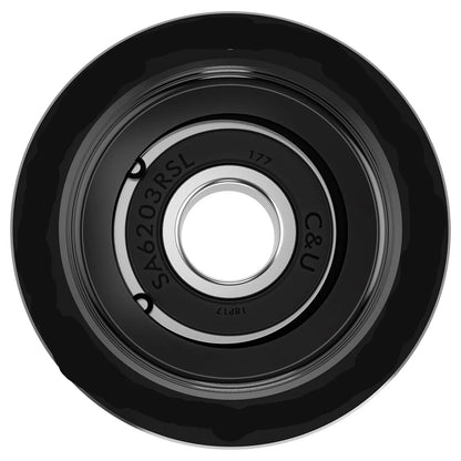 LS Series Billet Aluminum 6 Groove Tensioner Pulley 2.75" Diameter 73mm CNC Machined Universal