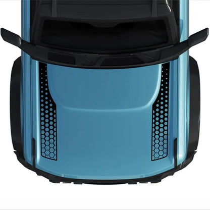 Sporty Fashionable Professional Vinyl Decal Kit for Ford Bronco | Full-Body PVC Appearance Wrap