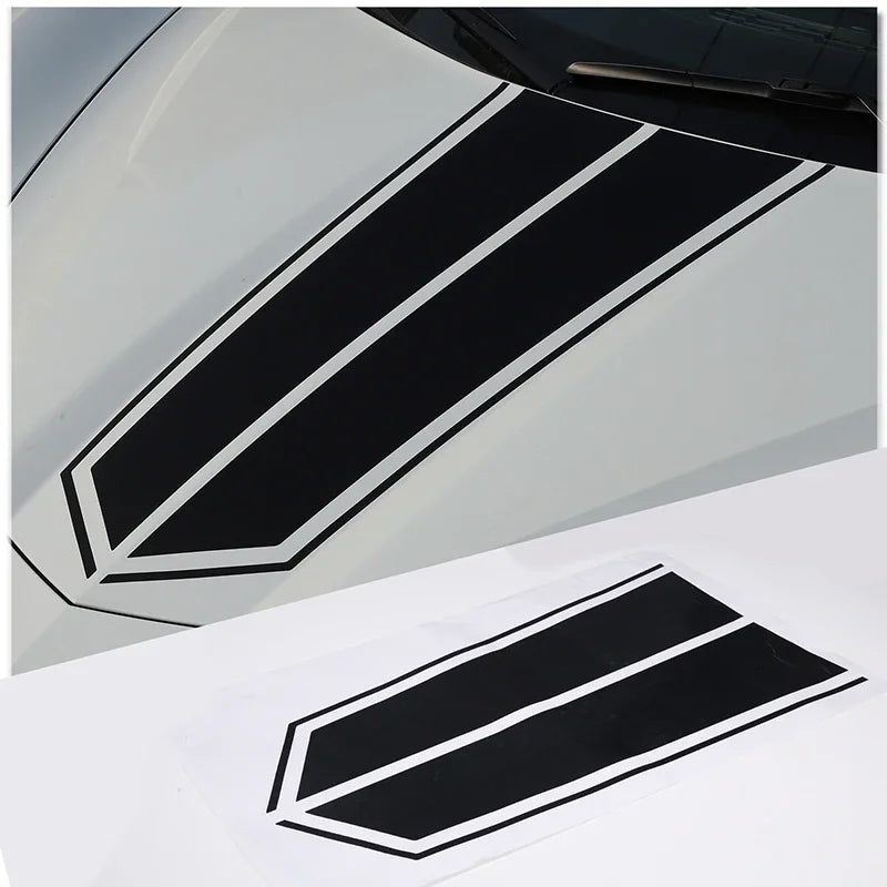 Engine Hood Stripe Sticker for Chevrolet Corvette C8 Stingray / Z51 / Z06 (2020–2025) | Suetlcoity