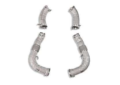 BMW S68 MaxFlow Downpipes G9X M5 / X5M60i / X6M60i / LCI X5M/X6M - Yonristic Performance