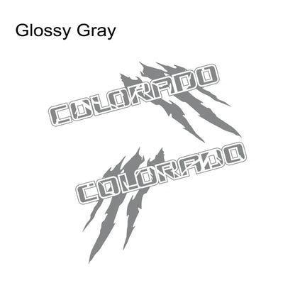 Claw Style Truck Bed Side Decal | Universal Pickup Body Vinyl Graphic