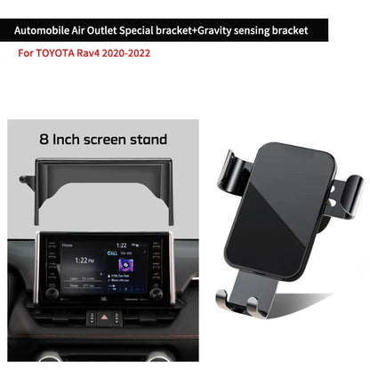 Wireless Charging Car Phone Holder for Toyota RAV4 8-in Screen