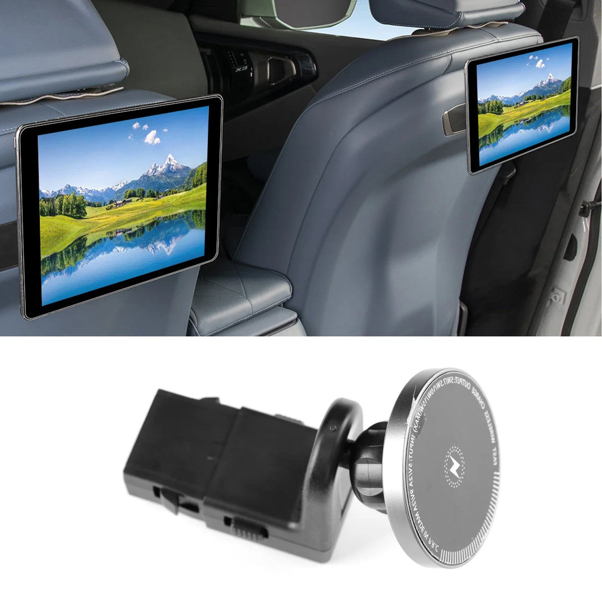 For BMW X3 X5 X6 5 Series 7 Series 2025 G45 IX i5 G60 G05 G06 G61 Rear Seat Magnetic for iPad Phone Holder Bracket Mount
