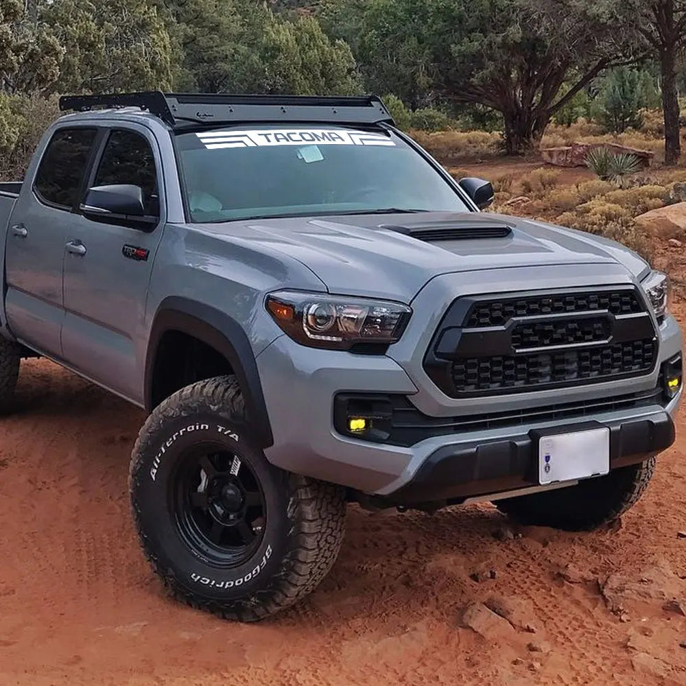 Front Windshield Graphic Decal for Toyota Tacoma | Custom Logo Vinyl Truck Sticker