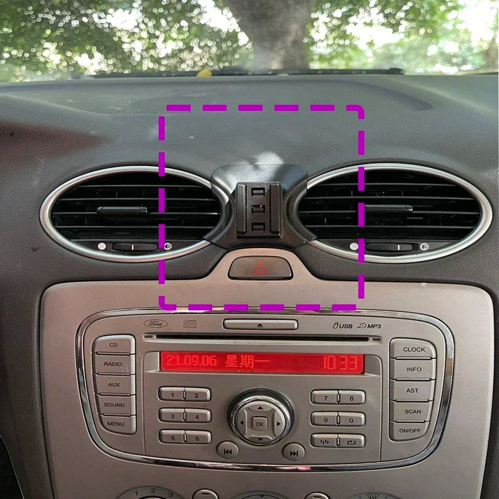 Car Phone Holder for Ford Focus 2005-2011 with Wireless Charging