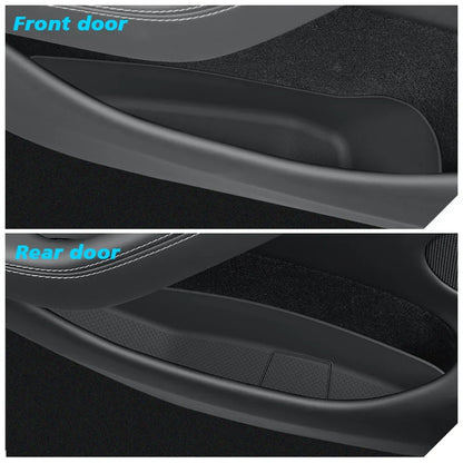 For Tesla Model Y YL Launch Juniper 2025-Latest Door Storage Box TPE