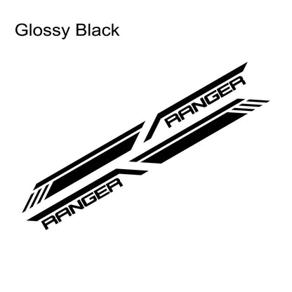 Side Stripe Decal for Ford Ranger Raptor T6 / XLT / T7 / T8 | Pickup Bed Vinyl Graphic