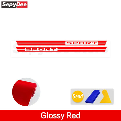 Racing Sport Door Side Skirt Decal for Ford Bronco Sport (2021+) | KK Vinyl Body Sticker