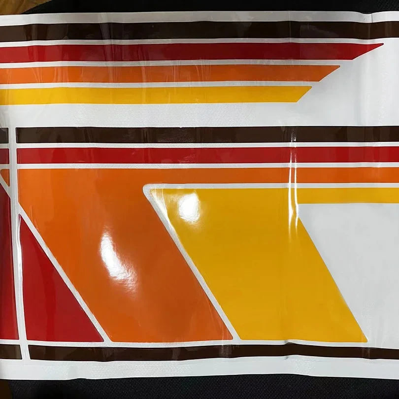 Off-Road Body & Waistline Stripe Decal Kit for Toyota Land Cruiser LC80 | Exterior Vinyl Graphics