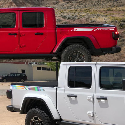 Trunk Side Stripe Decal for Jeep Gladiator JT | Pickup Truck Vinyl Graphic
