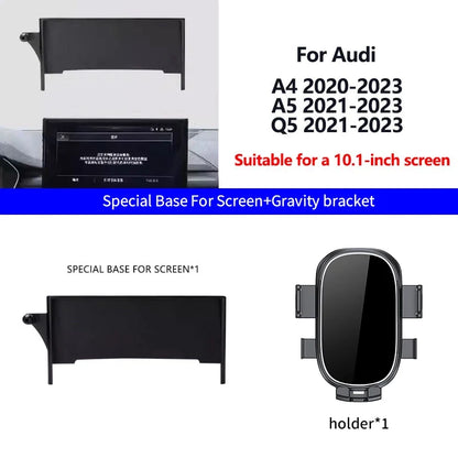 Phone Holder for Audi A4 B9 A5 Q5 with Wireless Charging
