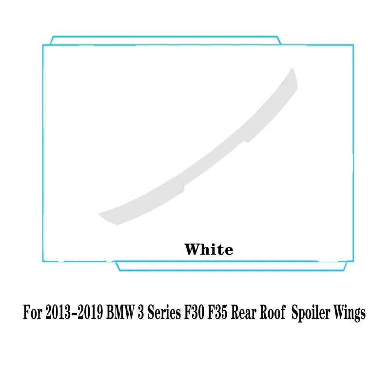 Rear Roof Spoiler for BMW 3 Series F30 F35 F80 2013-2019