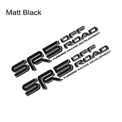 Trunk Side 4x4 Off-Road Decal for Toyota Tundra TRD / SR / SR5 | Pickup Bed Vinyl Sticker