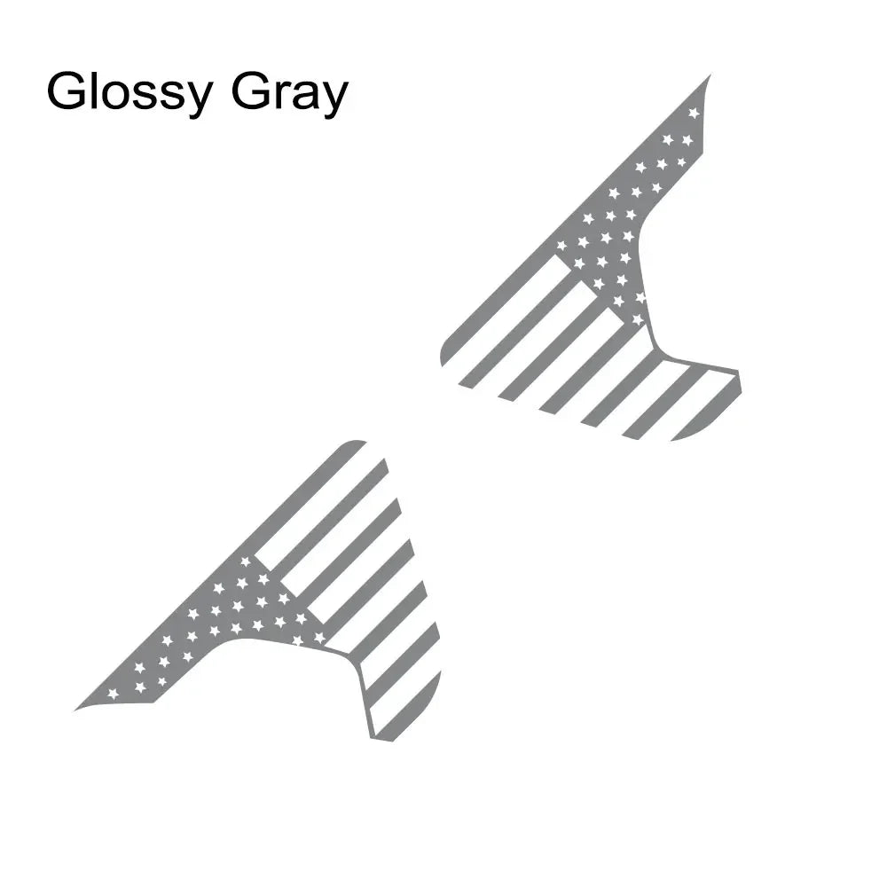 USA Flag Fender Vent Decal for Jeep Gladiator JT | Vinyl Truck Graphic Sticker
