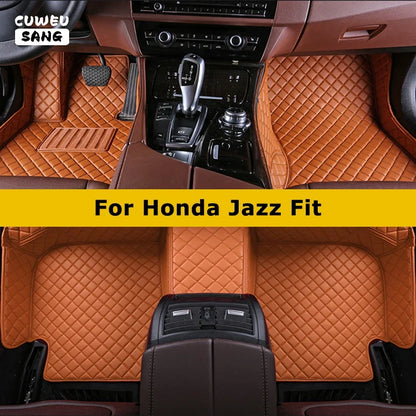 Custom Car Floor Mats For Honda Jazz Fit