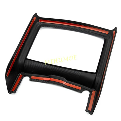 Carbon Fiber Center Console Cup Holder Trim Cover for Dodge Charger / Chrysler 300 | MIHUMOE ISO9001