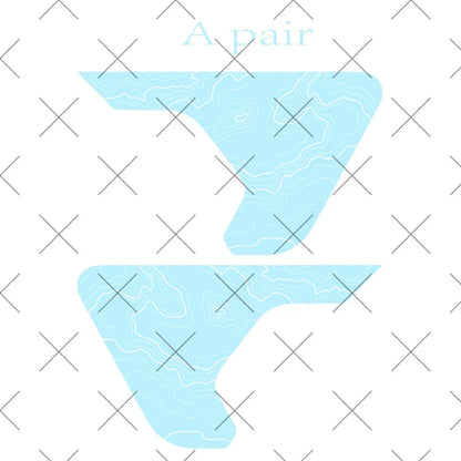 Jeep Wrangler JL / JLU & Gladiator JT Topographic Fender Vent Decal – PVC Vinyl Sticker (2018–2026)