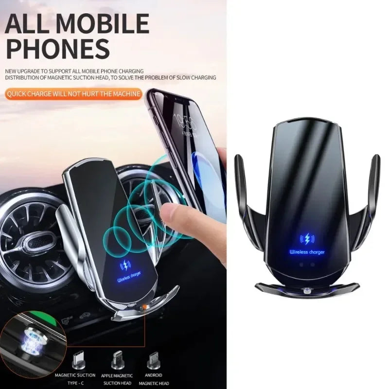 Tesla Model 3 Model Y 2021-2022 Wireless Charging Car Phone Holder
