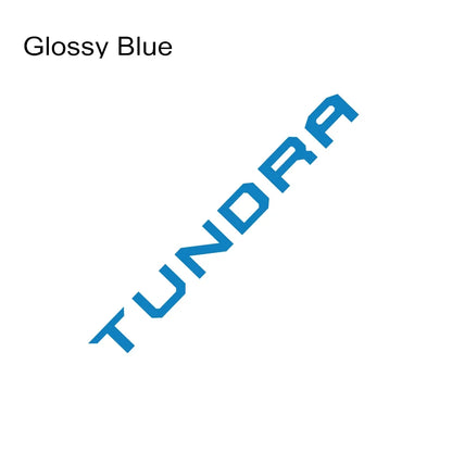 Tailgate Insert & Indent Letter Decal for Toyota Tundra (2014–2019) | Vinyl Pickup Sticker