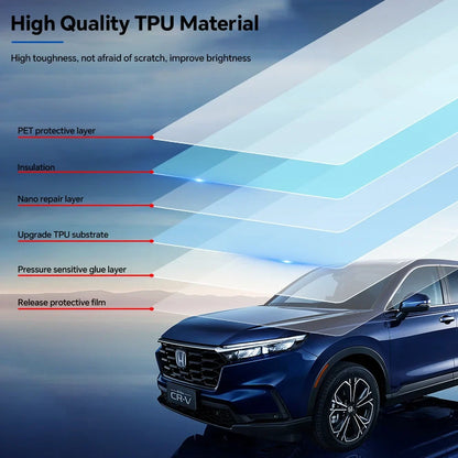 Precut PPF Clear Bra for Honda CR-V (2023–2025) | TPU Paint Protection Film — Headlights, Mirrors & Doors