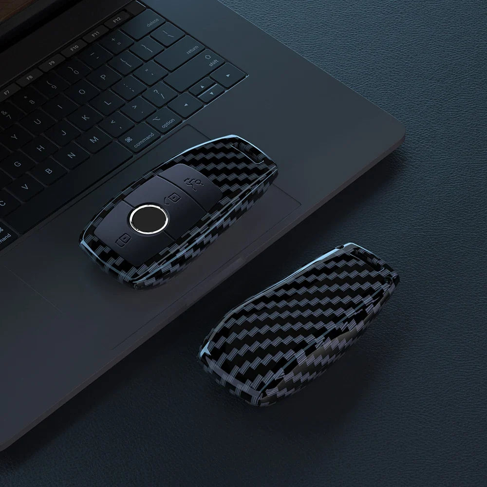 Fashion Car Remote Key Case Cover For Mercedes Benz A C E S G Class GLC CLE CLA GLB GLS W177 W205 W213 W222 X167 AMG