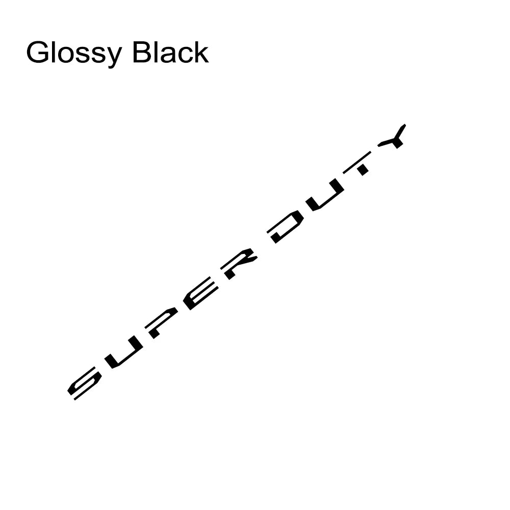 Tail Box Label Decal for Ford Super Duty F-250 / F-350 (2017–2021) | Pickup Vinyl Sticker