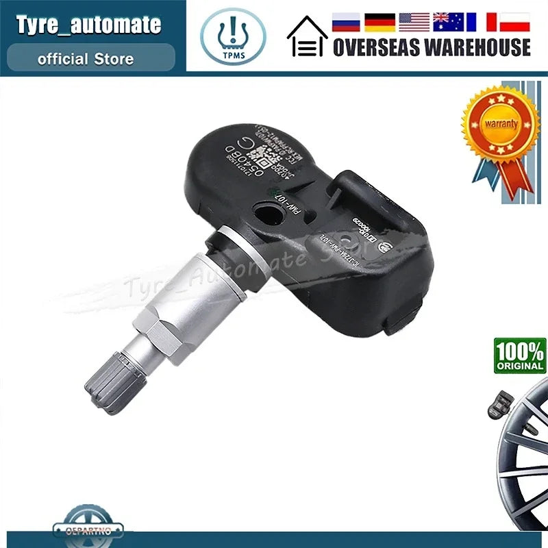 TPMS Tire Pressure Sensors Set of 4 for Lexus GS ES LS | 42607-50010 42607-50011