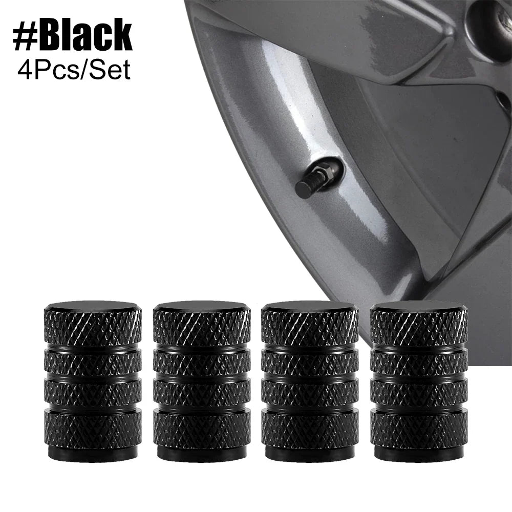 Aluminum Tire Valve Caps | Dustproof Universal Stem Covers