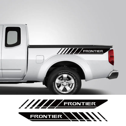 Rear Trunk Side Decal for Nissan Frontier NP300 | 2-Piece Pickup Vinyl Graphic