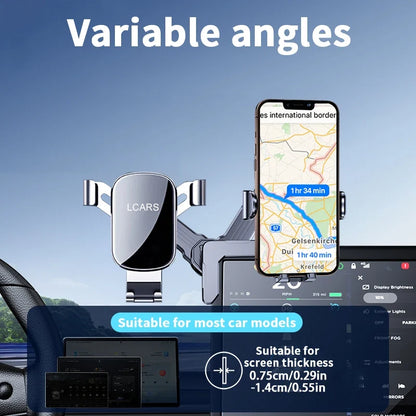 Phone Holder for Tesla Model 3/Y Center Console Gravity Sensing