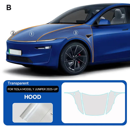 Precut PPF for Tesla Model Y Juniper (2025–2026) | 9-Mil Anti-Scratch TPU Film Full Coverage