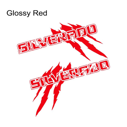 Claw Style Bed Side Decal for Chevrolet Silverado 1500 / 2500 / Z71 / S10 | Pickup Vinyl Graphic