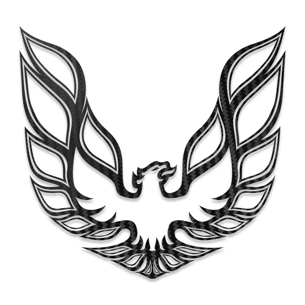 Engine Cover & Door Emblem Decal for Pontiac Firebird / Trans AM | Color Change Vinyl Sticker