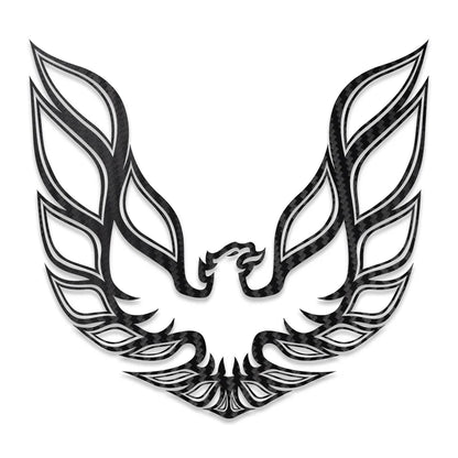 Engine Cover & Door Emblem Decal for Pontiac Firebird / Trans AM | Color Change Vinyl Sticker