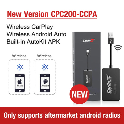 CarPlay Wireless Android Auto Dongle | Upgrade Your Android Car Screen