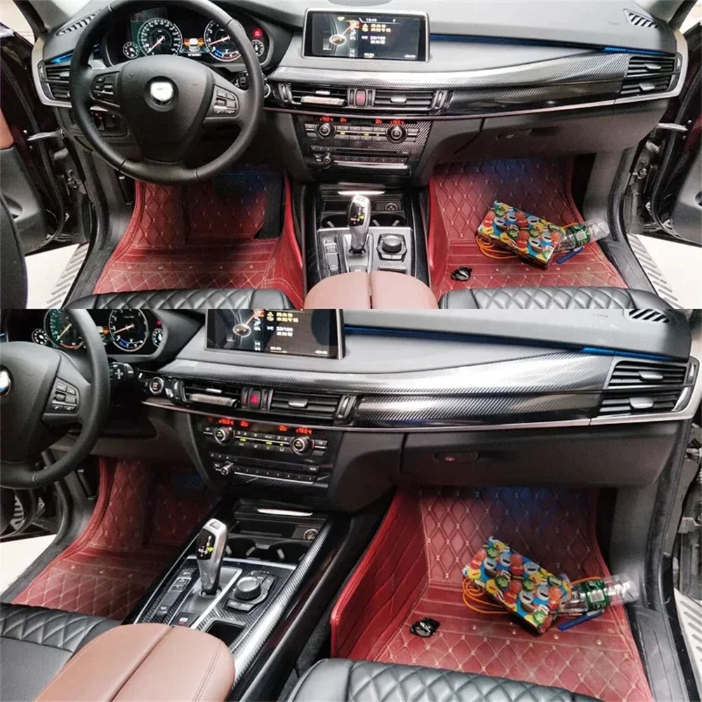 BMW X5 F15/X6 F16 2014-2018 Carbon Fiber Interior Stickers