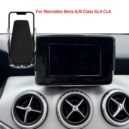 Mercedes-Benz Phone Holder for A B Class W242 W246 GLA CLA 2013-2019 Wireless Charger