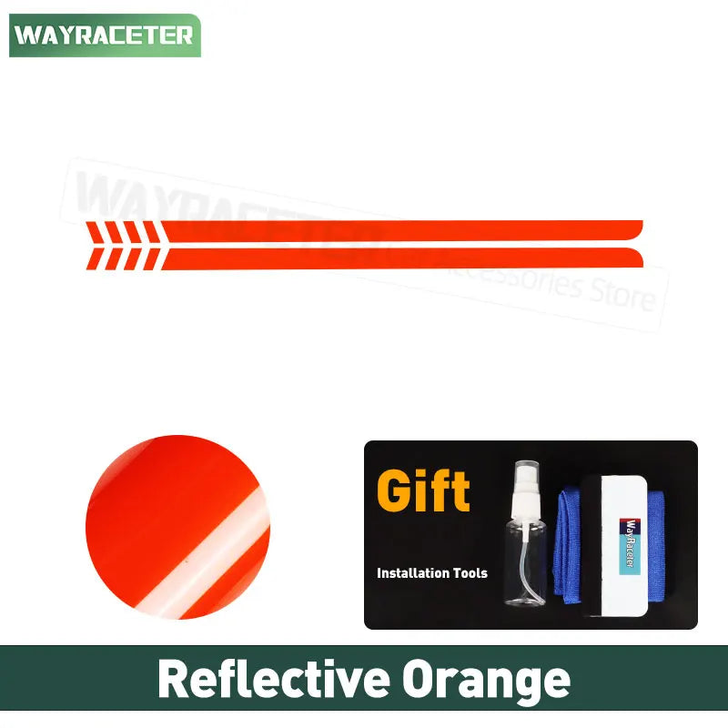 First Edition Door Side Skirt Stripe Decal for Ford Bronco | 2-Piece Vinyl Sticker Kit