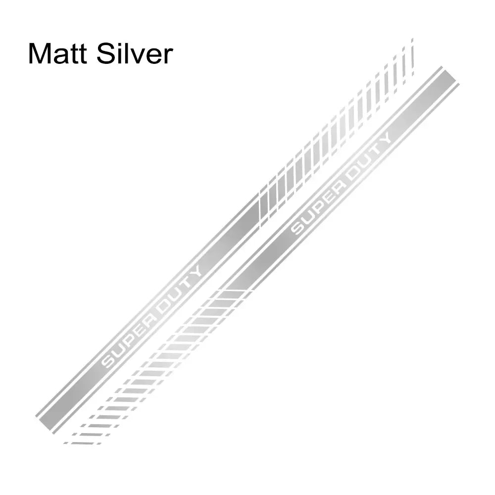 Door Side Body Stripe Decal for Ford Super Duty F-250 / F-350 / F-450 | Vinyl Truck Sticker 2-Pack