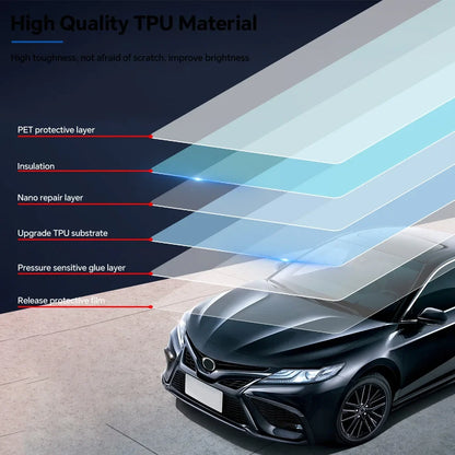 Precut PPF for Toyota Camry SE / XSE (2021–2024) | TPU Headlight & Mirror Paint Protection