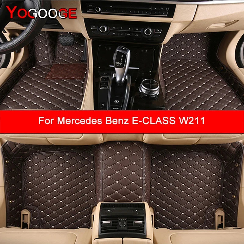 Custom Floor Mats for Mercedes Benz E-CLASS W211 2002-2008 E200-E500
