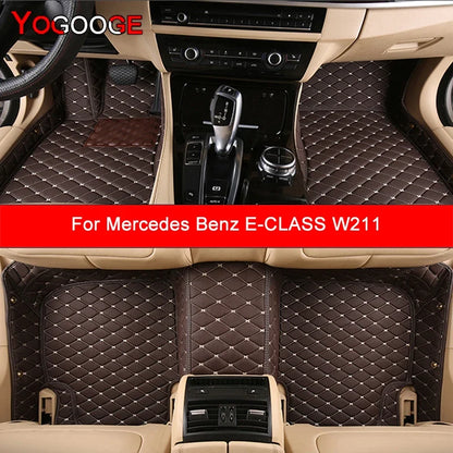 Custom Floor Mats for Mercedes Benz E-CLASS W211 2002-2008 E200-E500