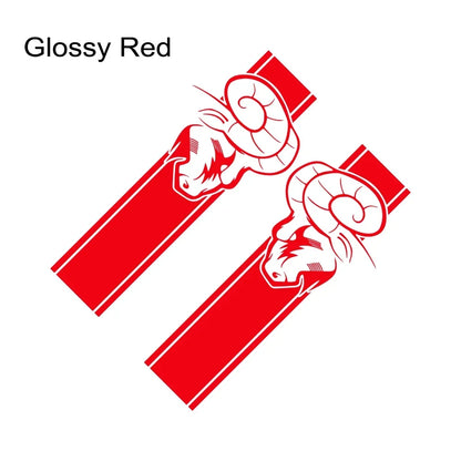 Dodge RAM Bed Side Graphic Kit – Pickup Truck Vinyl Decal Set (2 Pcs) | 1500, 2500, 3500, Rebel, TRX | 12 Finishes