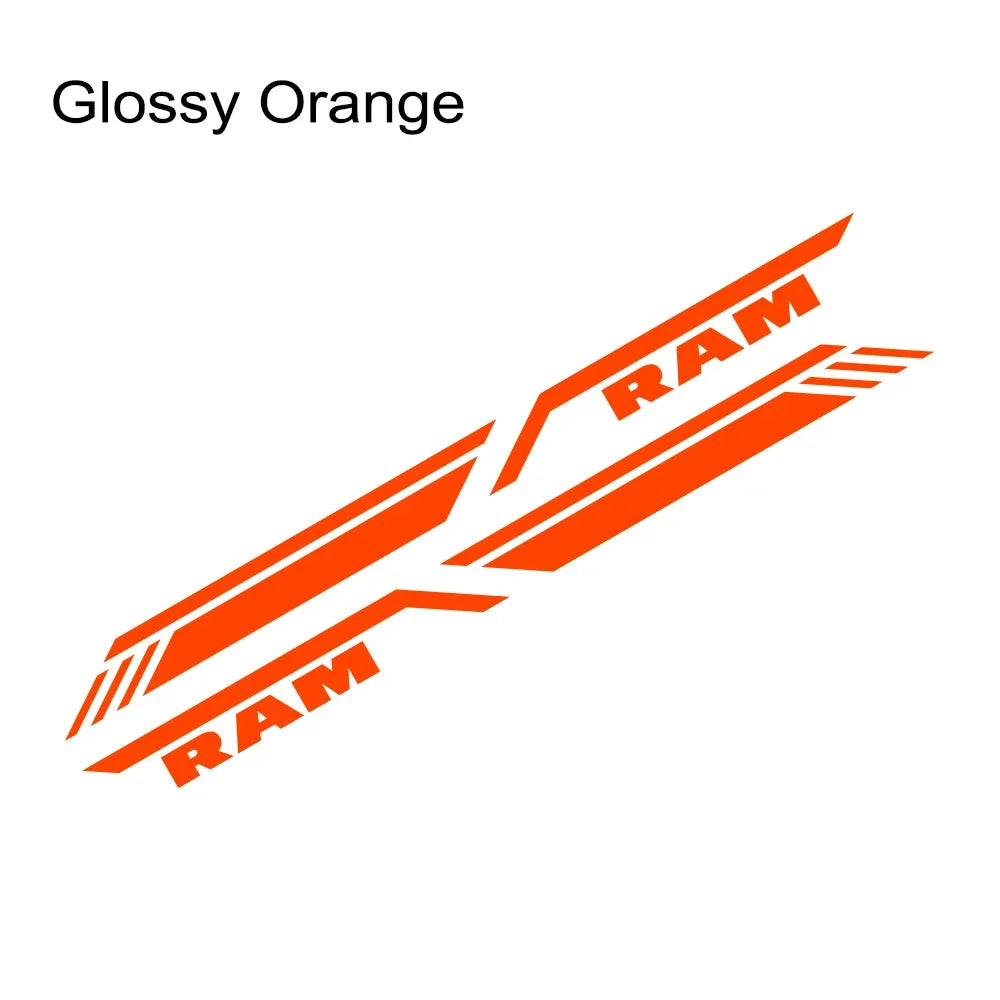 Bed Side Stripe Decal for Dodge RAM 1500 / 2500 / 3500 Rebel / TRX | Pickup Vinyl Graphic