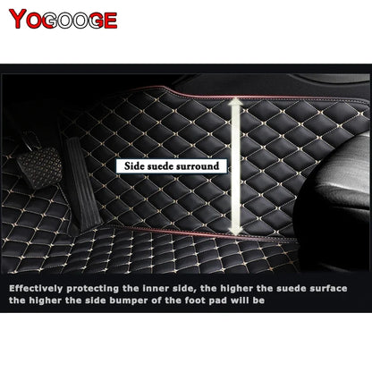 Custom Car Floor Mats for BMW 5er E39 E60 520-550 1994-2010