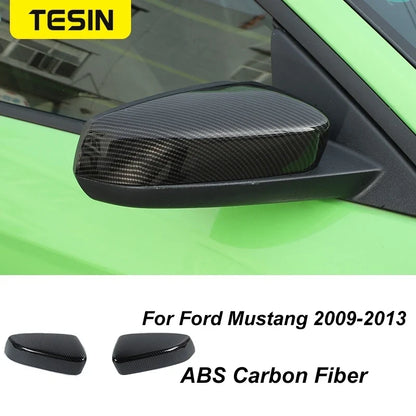 Carbon Fiber Grain Interior & Exterior Decoration Sticker for Ford Mustang (2009-2014) | Kit