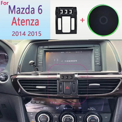 Car Phone Holder for Mazda 6 Atenza 2014 2015 Wireless Charging